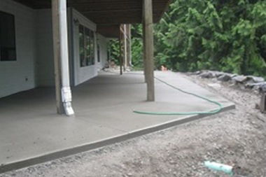 Beautiful Edgewood concrete patios in WA near 98371