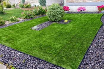 North Bend fake grass installation in WA near 98045
