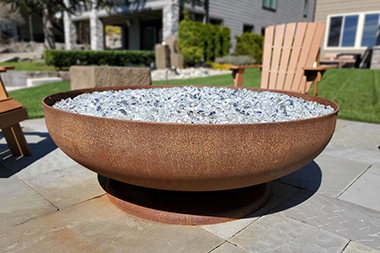 Newcastle concrete fire pit installers in WA