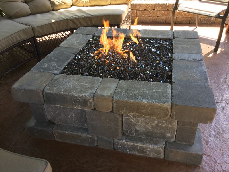 Bellevue Outdoor Gas Fireplace