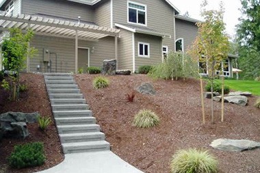 Clyde Hill Stamped Concrete